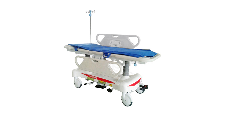 豪華液壓升降平車SLV-B4304 Luxurious Hydraulic Rise-and-Fall Stretcher Cart