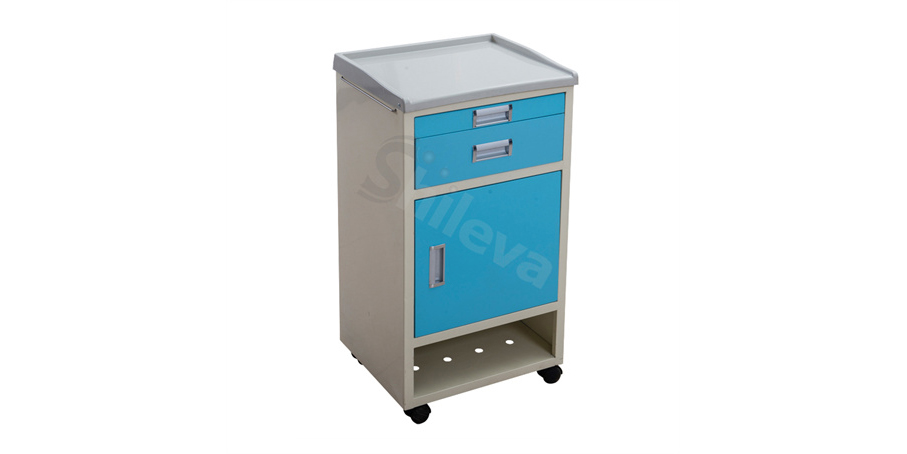 床頭柜（鋼塑結(jié)構(gòu)）SLV-D4008 Bedside cabinet【Plastic and steel construction】